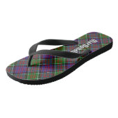Tongs Clan MacDonald de Clanranald Tartan Flip Flops (Incliné)