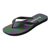 Tongs Clan MacDonald Tartan Flip Flops (Incliné)