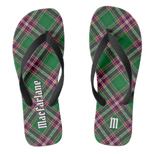 Tongs Clan MacFarlane Chasse moderne Tartan