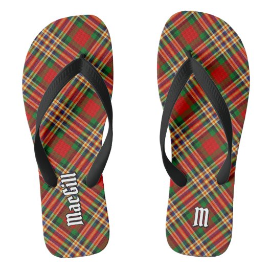 Tongs Clan MacGill Tartan Flip Flops (Semelle)