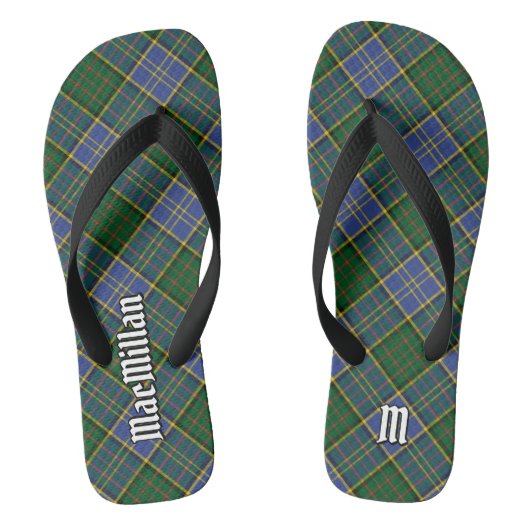 Tongs Clan MacMillan Chasse Tartan (Semelle)
