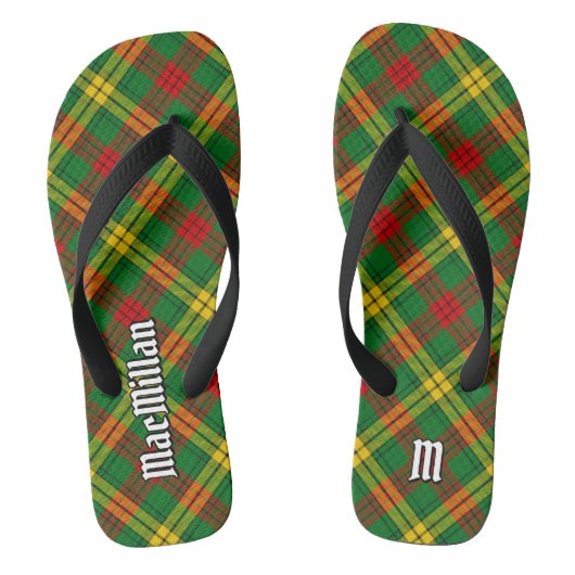 Tongs Clan MacMillan Tartan (Semelle)