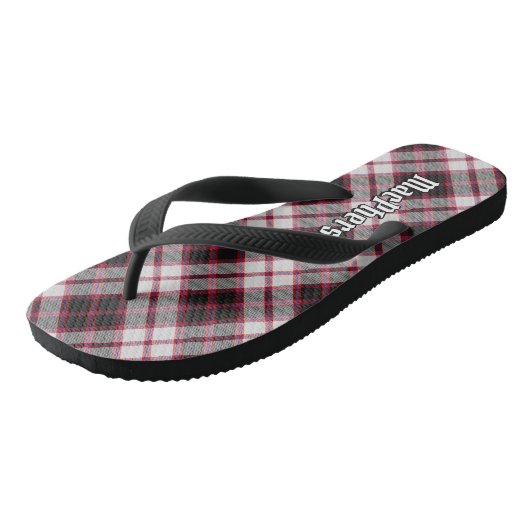 Tongs Clan MacPherson Chasse Tartan Flip Flops (Incliné)