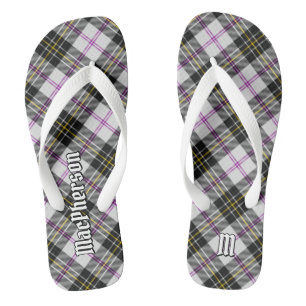 Tongs Clan MacPherson Robe Tartan Tartan Flip Flops