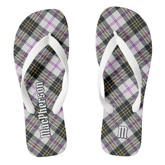 Tongs Clan MacPherson Robe Tartan Tartan Flip Flops (Semelle)