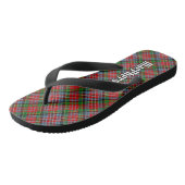 Tongs Clan MacPherson Tartan Flip Flops (Incliné)