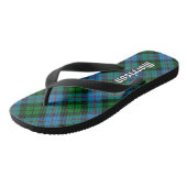 Tongs Clan Morrison Chasse Tartan Flip Flops (Incliné)