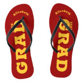 Tongs Classe supérieure Cardinal Red and Gold (Semelle)