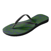 Tongs Classic Fishers Island Logo Flip Flops Green/Navy (Incliné)