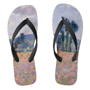 Tongs Claude Monet - Champ de coquelicots 1890 (Giverny)