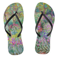 Claude Monet - Le jardin d'Iris à Giverny