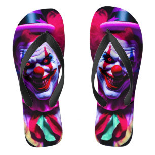 Tongs clown effrayant