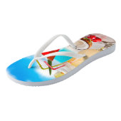 Tongs Cocktails tropicaux Flops Sandals (Incliné)