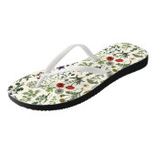 Tongs Collage de fleurs sauvages (Incliné)