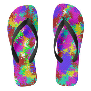 Tongs Collants Splash Of Artsy par CBDOilPrincess
