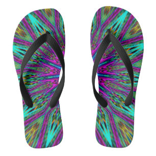 Tongs coloré