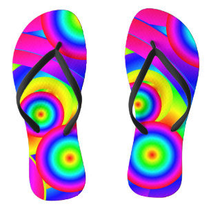 Tongs Comète Abstraite