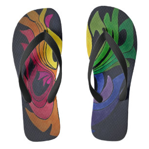 Tongs conception arc-en-ciel