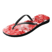 Tongs Conception de feuilles d'érables-29997 (Incliné)