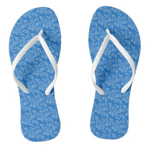 Tongs Conception de fractale bleu de Hanukkah