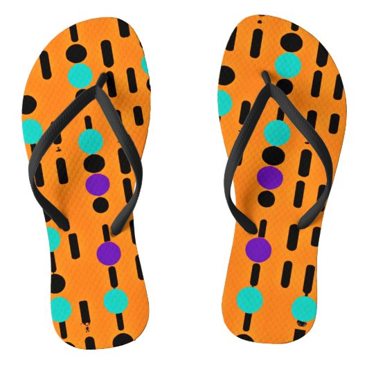 Tongs Conception de motifs abstraits élégants (Semelle)