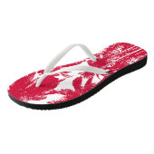 Tongs Conception de palmiers tropicaux (Incliné)