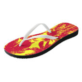 Tongs Conception de palmiers tropicaux (Incliné)