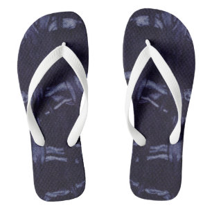 Tongs Conception en denim lavé #8 @ Emporio Moffa