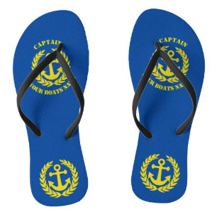 Tongs Conception personnalisée d'ancre de marins