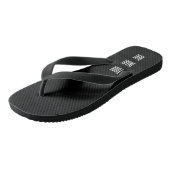 Tongs Concevez votre propre personnalisation (Incliné)