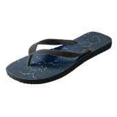 Tongs Constellations Map pf Stars Flip Flops (Incliné)