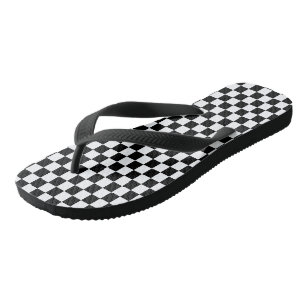 Tongs Contrôleur noir et blanc