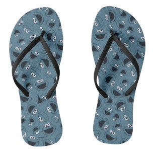 Tongs Cookie Monster Me Motif affamé
