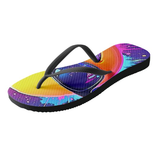 Tongs Cool 😎 Emoji Fun (Incliné)