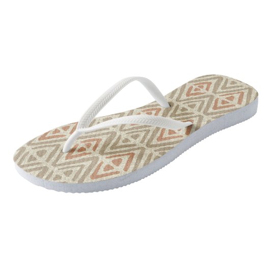 Tongs Coordonnées des Spas tropicaux - Tribal Zig Zag (Incliné)