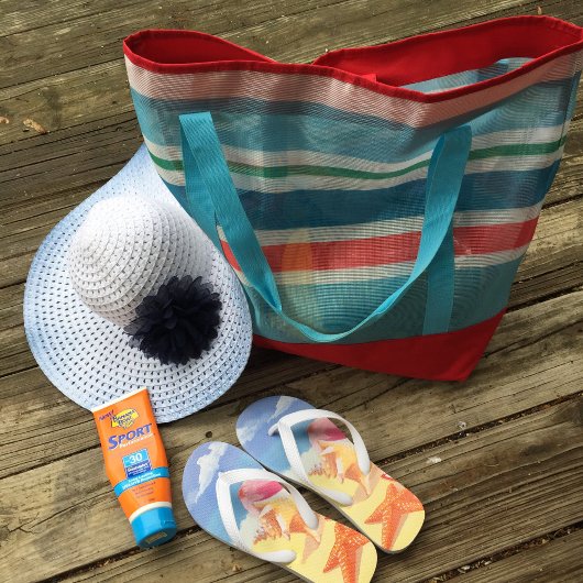 Tongs Coquillages Tournes