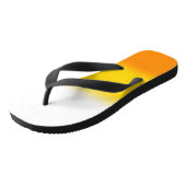 Tongs Corbeau ombre Halloween (Incliné)