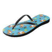 Tongs Corgi Beach Party (Pembroke Rouge) (Incliné)