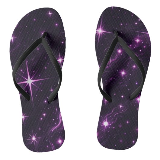 Tongs Couleur du crépuscule cosmique (Semelle)