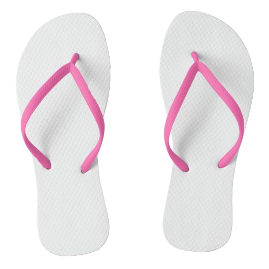 Tongs Couleur solide blanche (Semelle)