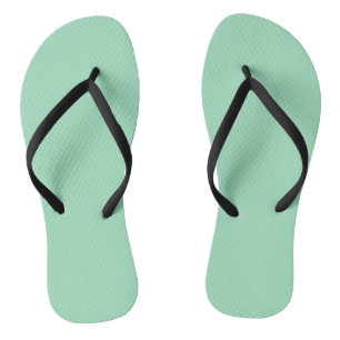 Tongs Couleur solide verte marine
