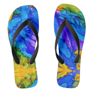 Tongs Couleurs mises en miroir