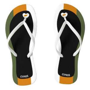 Tongs Couleurs patriotiques ravissantes du drapeau de Ch