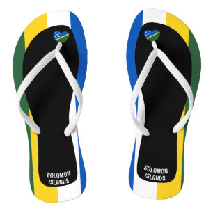 Tongs Couleurs patriotiques ravissantes du drapeau des Î
