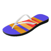 Tongs Couleurs primaires Flip Flops Douches Thongs (Incliné)