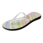 Tongs Coup de pinceau coloré (Incliné)
