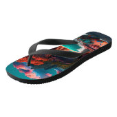 Tongs Crâne coloré (Incliné)