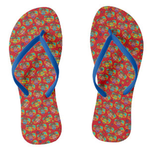 Tongs Crâne de sucre Catrina