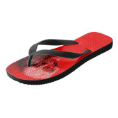 Tongs crâne gravé (Incliné)