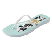 Tongs Créez votre propre collection photo Mariage Monogr (Incliné)